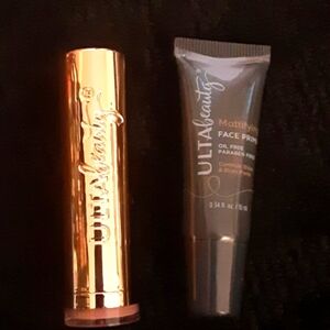 Ulta Face Primer  and Lipstick